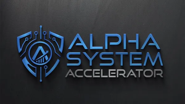 Alpha System Accelerator promotional cover image for the 4-week AI asset course
