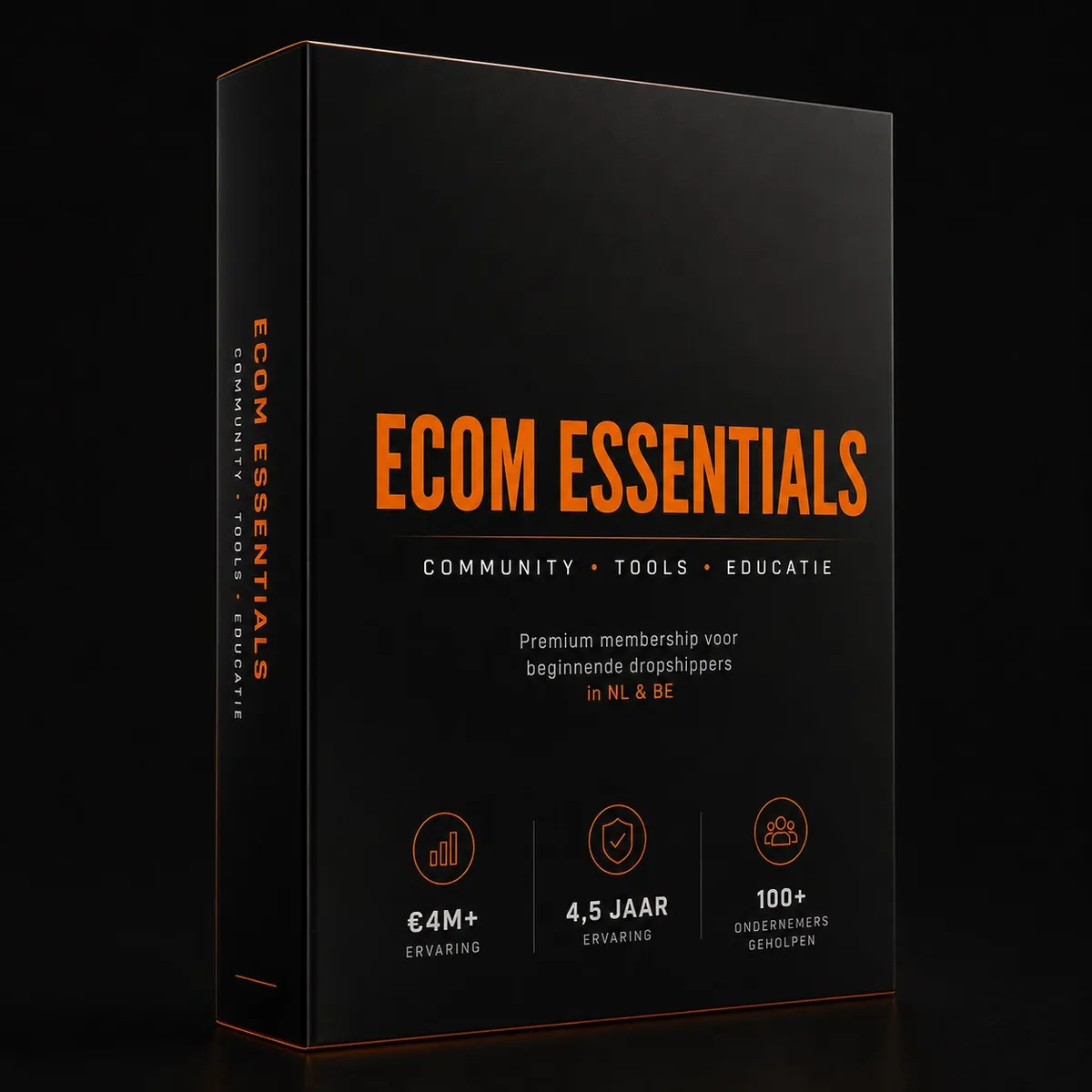 Ecom Essentials Membership promotional cover image for the Dutch dropshipping tools bundle