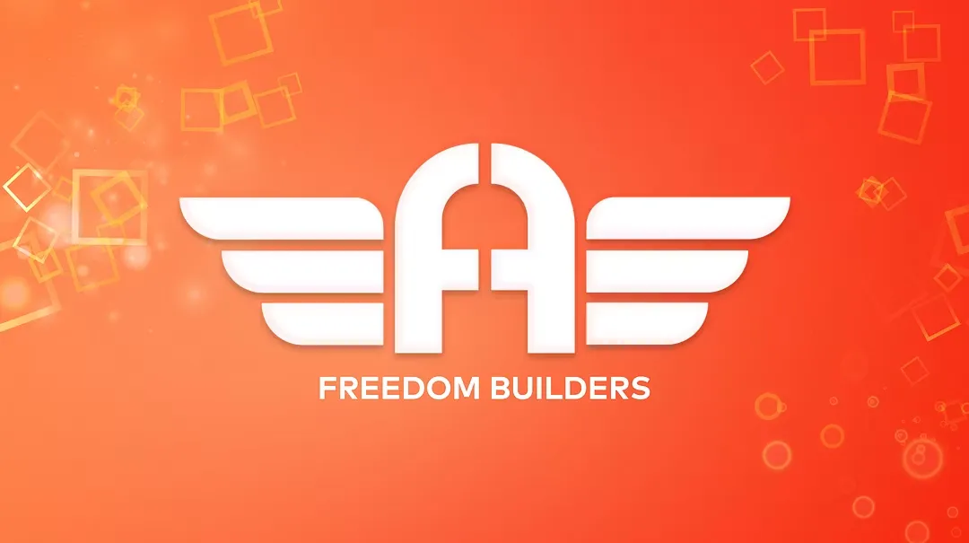 Promotional cover image for Freedom Builders Pro showing AI-commerce entrepreneurship mentorship