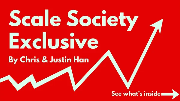 Scale Society Exclusive promotional cover image for its dropshipping guide and coaching