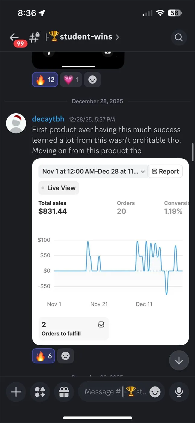 Promotional cover image for One of One dropshipping mentorship